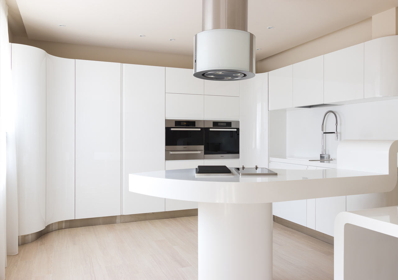 Đá ốp bếp LG màu trắng Đá ốp bếp LG màu trắng