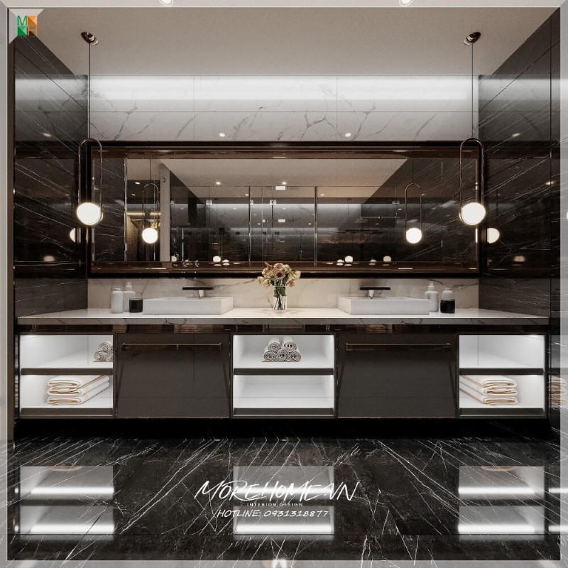 bàn đá lavabo nhân tạo