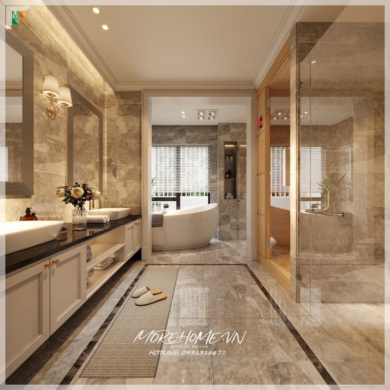 bàn đá lavabo kim sa